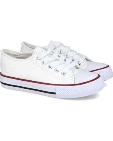 BUBBLE BOBBLE ZAPATILLAS 070-385142 DE LONA UNISEX BLANCO