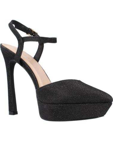 Sandalias de Mujer MENBUR SALON PLATAFORMA DESTALONADO NEGRO