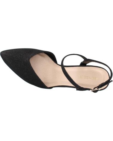 Sandalias de Mujer MENBUR SALON PLATAFORMA DESTALONADO NEGRO