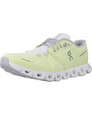 ON RUNNING ZAPATILLAS HOMBRE MODELO CLOUD 5 COLOR AMARILLO HYFRST