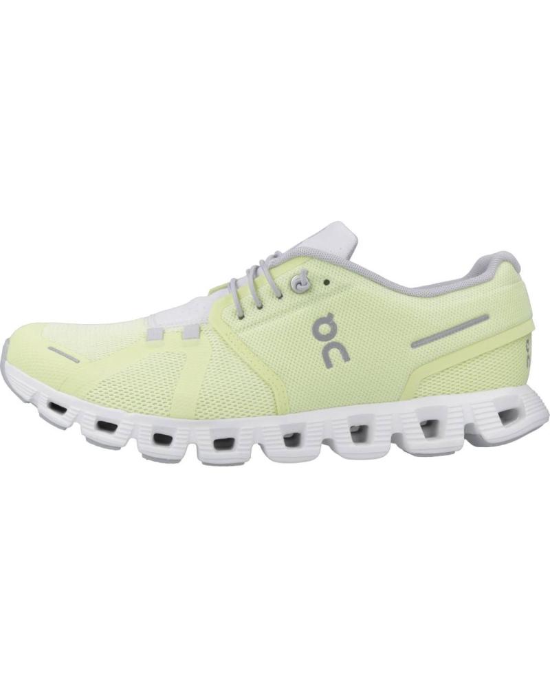 ON RUNNING ZAPATILLAS HOMBRE MODELO CLOUD 5 COLOR AMARILLO HYFRST
