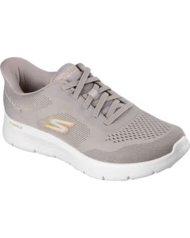 SKECHERS BASKETS HOMME BEIGE SLIP-INS GO WALK