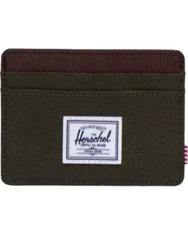 HERSCHEL TARJETERO CHARLIE IVY GREEN-CHICORY VERDE