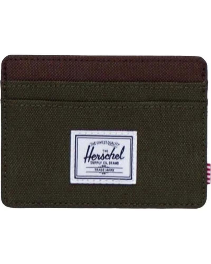 HERSCHEL TARJETERO CHARLIE IVY GREEN-CHICORY VERDE