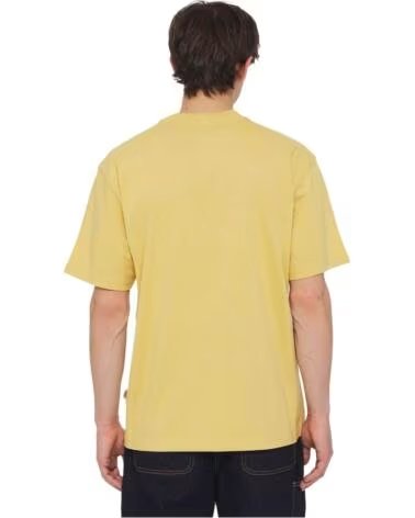 DICKIES T-SHIRT MANICA CORTA CON TASCHINO GIALLO AMARILLO