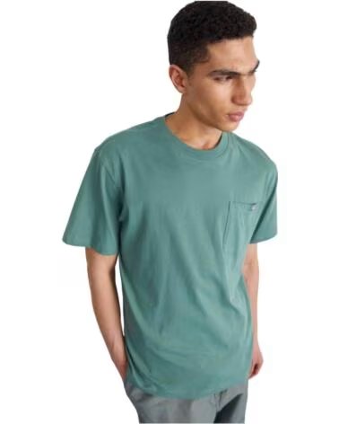 DICKIES HERREN T-SHIRT MIT TASCHE GRÜN VERDE