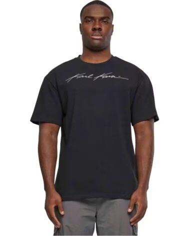 KARL KANI HERREN T-SHIRTS UND POLOS SCHWARZ NEGRO