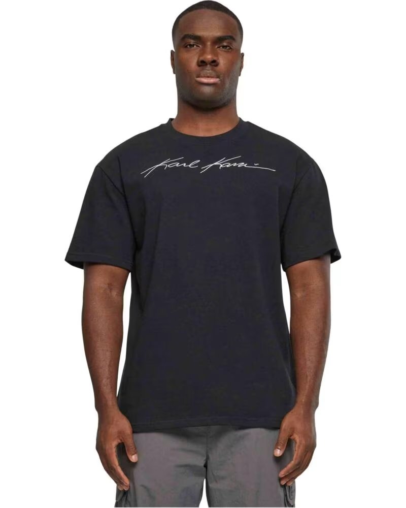 KARL KANI HERREN T-SHIRTS UND POLOS SCHWARZ NEGRO
