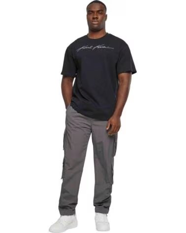 KARL KANI HERREN T-SHIRTS UND POLOS SCHWARZ NEGRO