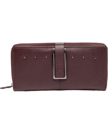 ABBACINO CARTEIRA MOEDEIRO PELE MULHER ROJO
