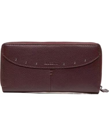 ABBACINO CARTEIRA MOEDEIRO PELE MULHER ROJO