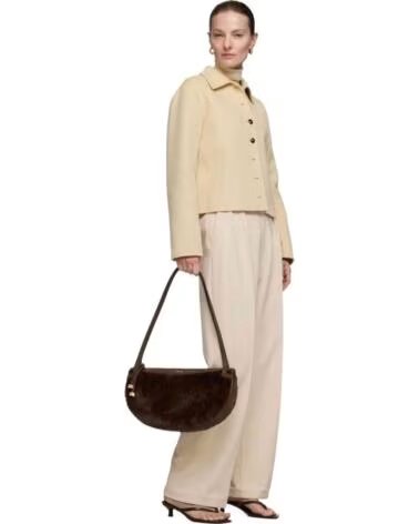 BORSA A TRACOLLA TOUS IN PELLICCIA MARRONE DA DONNA MARRON