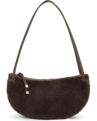 BORSA A TRACOLLA TOUS IN PELLICCIA MARRONE DA DONNA MARRON