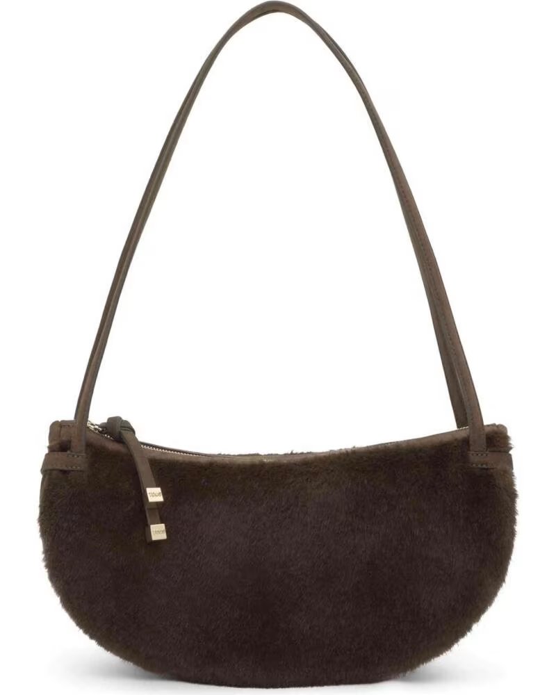 BORSA A TRACOLLA TOUS IN PELLICCIA MARRONE DA DONNA MARRON