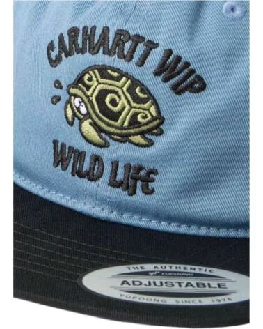 CARHARTT WIP CASQUETTE WILD LIFE BLEU HOMME AZUL