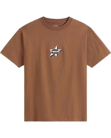 VANS OFF THE WALL KURZARM-HERRENSHIRT IN BRAUN MARRON