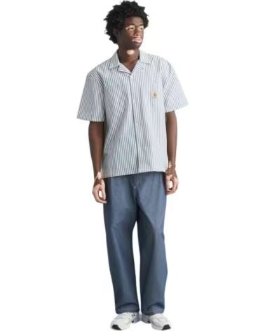 CARHARTT WIP CHEMISE RAYURES MANCHES COURTES HOMME