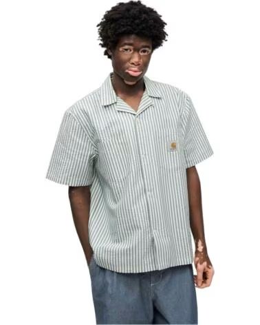 CARHARTT WIP CHEMISE RAYURES MANCHES COURTES HOMME