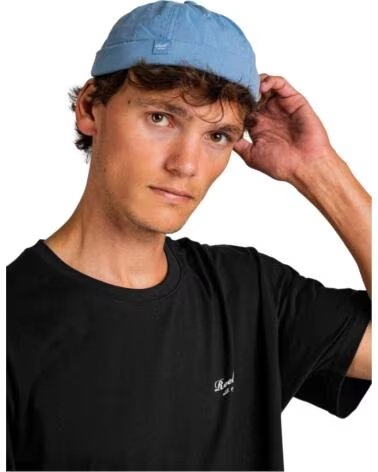 REELL CASQUETTE SANS VISIÈRE DOCKER CAP FOG BLUE MINI RIPSTOP