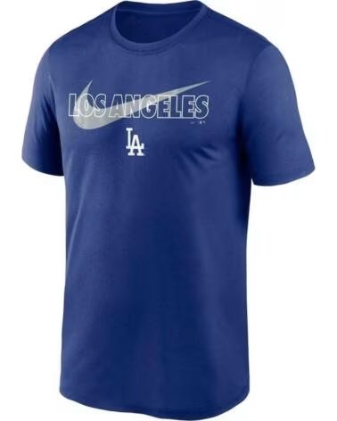 NIKE T-SHIRT LOS ANGELES BLU UOMO AZUL