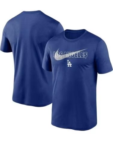 NIKE T-SHIRT LOS ANGELES BLU UOMO AZUL