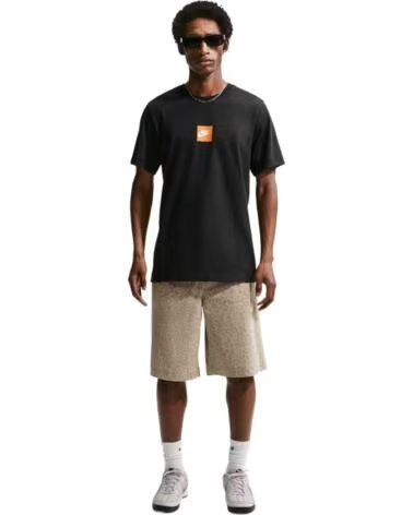 NIKE T-SHIRT A MANICA CORTA DA UOMO NERA NEGRO