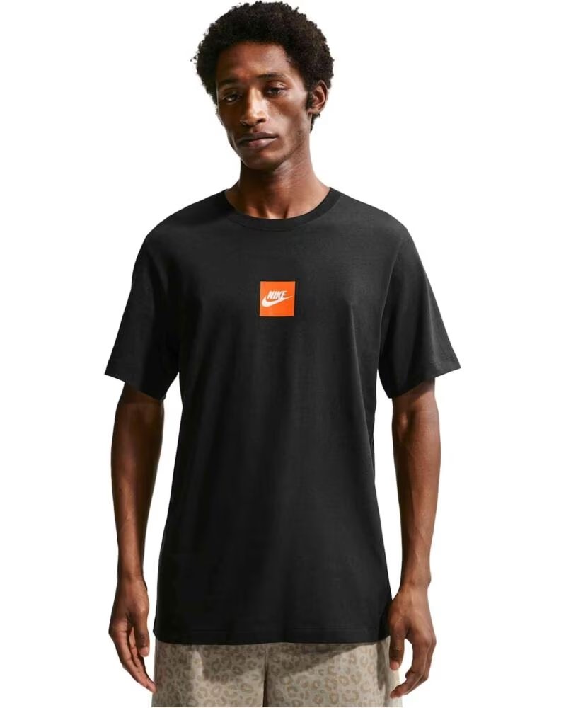 NIKE T-SHIRT A MANICA CORTA DA UOMO NERA NEGRO
