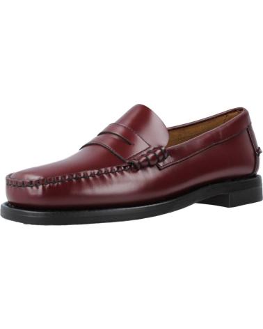Mocasines de Hombre SEBAGO MOCASINES HOMBRE MODELO 7000300W ANCHO ESPECIAL COLOR BURDEO A2IGARNET