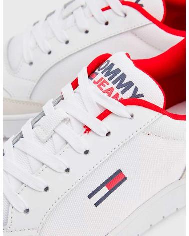 Sportivo per Donna e Uomo e Bambino TOMMY HILFIGER EM0EM00963 CITY TEXTILE CUSPOLE YBR WHITE