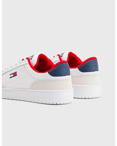 Sportivo per Donna e Uomo e Bambino TOMMY HILFIGER EM0EM00963 CITY TEXTILE CUSPOLE YBR WHITE