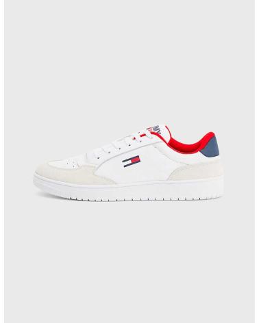 Sportivo per Donna e Uomo e Bambino TOMMY HILFIGER EM0EM00963 CITY TEXTILE CUSPOLE YBR WHITE