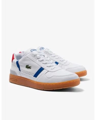 Esportes  de Mulher e Homem e Menino LACOSTE 744SMA0031Y37 T-CLIP 222 1 SMA WHITE-GUM