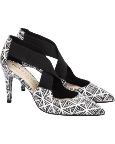 Zapatos de tacón de Mujer MARTINELLI ZAPATOS PIEL ESTAMPADOS VESTIR BLACK
