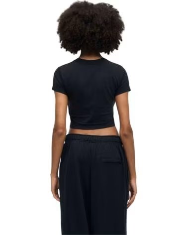 NIKE T-SHIRT CROP HF9538 DA DONNA NEGRO