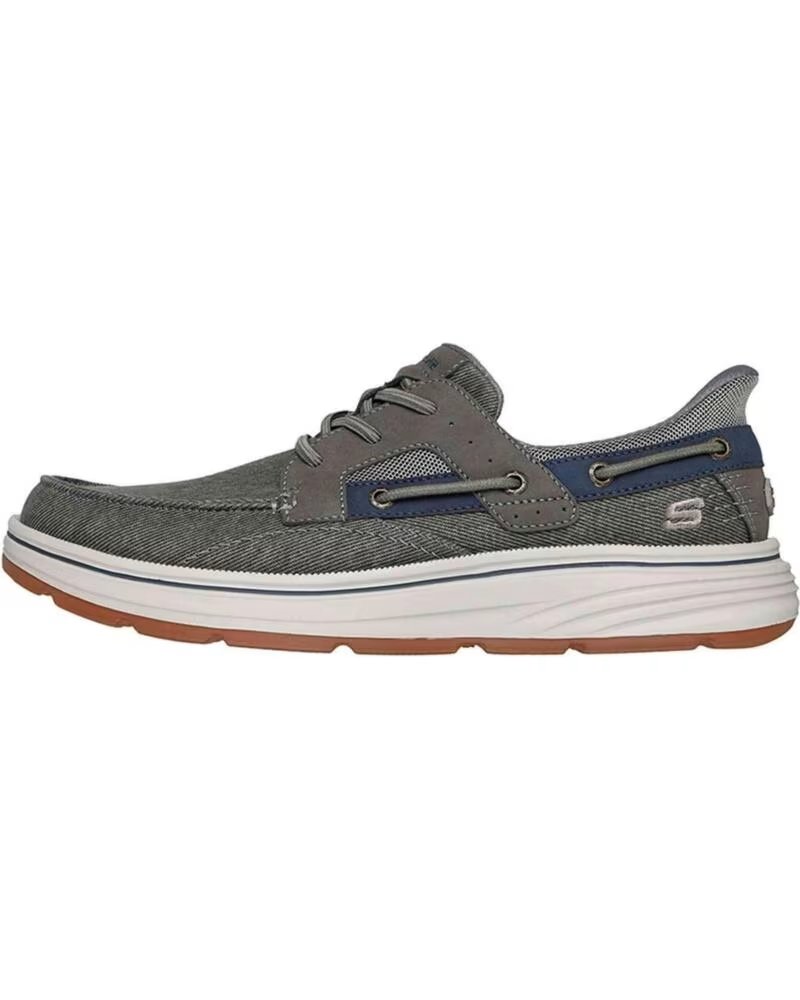 SKECHERS SCARPE CASUAL DA UOMO SENZA LACCI