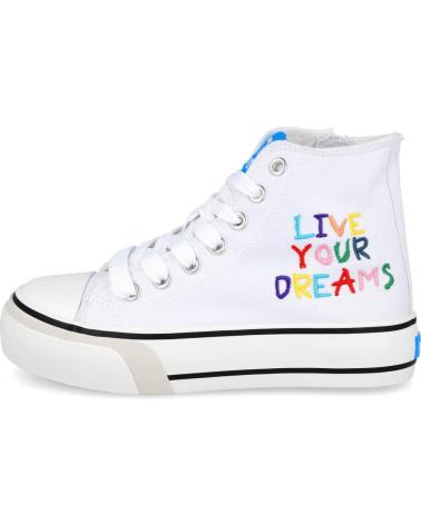 Sportivo per Bambina MTNG 48717-C45305 ZAPATILLAS LONA NINA BLANCO