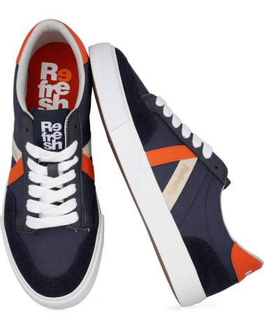 Zapatillas deporte pour Homme REFRESH 170827 ZAPATILLAS LONA HOMBRE AZUL