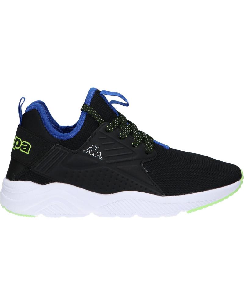 Scarpe sport per Uomo KAPPA 36161RW SAN PUERTO A6R BLACK-GREEN-BLUE