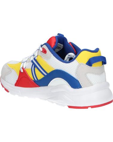 Scarpe sport per Donna e Bambina e Bambino KAPPA 341E4QW LONDON A14 WHITE-RED-BLUE