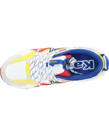 Scarpe sport per Donna e Bambina e Bambino KAPPA 341E4QW LONDON A14 WHITE-RED-BLUE