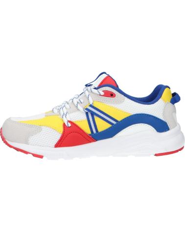 Scarpe sport per Donna e Bambina e Bambino KAPPA 341E4QW LONDON A14 WHITE-RED-BLUE