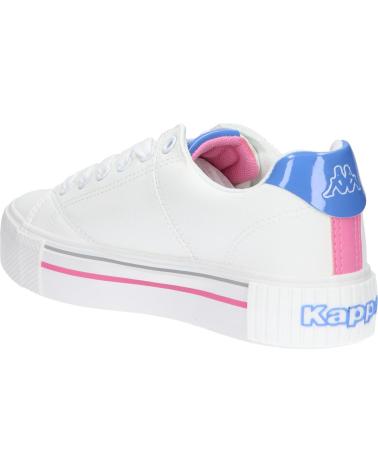 Scarpe sport per Donna e Bambina KAPPA 38156CW TUDY A87 WHITE-PURPLE-PINK