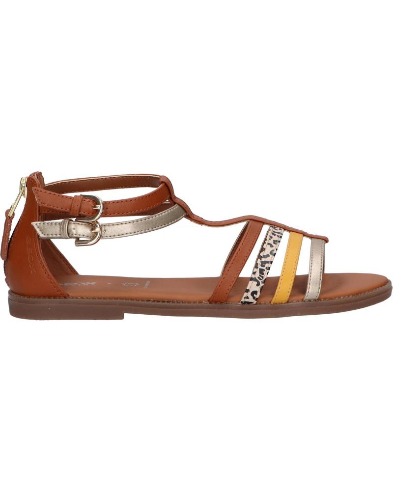Sandálias de Mulher e Menina GEOX J7235D 054AJ J S KARLY C5102 CARAMEL