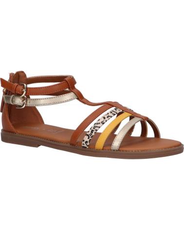 Sandálias de Mulher e Menina GEOX J7235D 054AJ J S KARLY C5102 CARAMEL