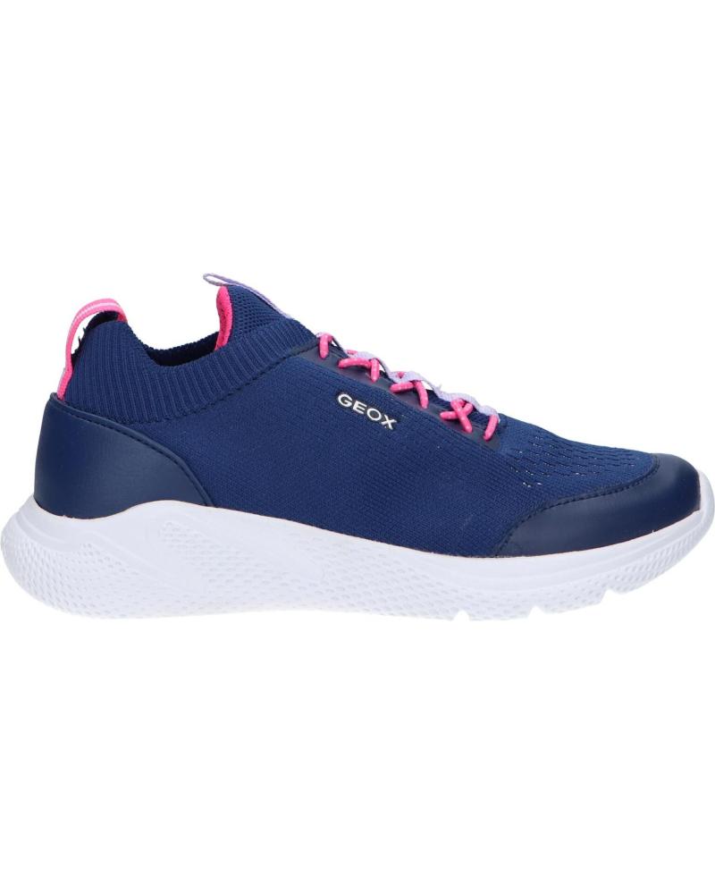 Sportif pour Femme et Fille GEOX J25FWB 0006K J SPRINTYE C4268 NAVY-FUCHSIA
