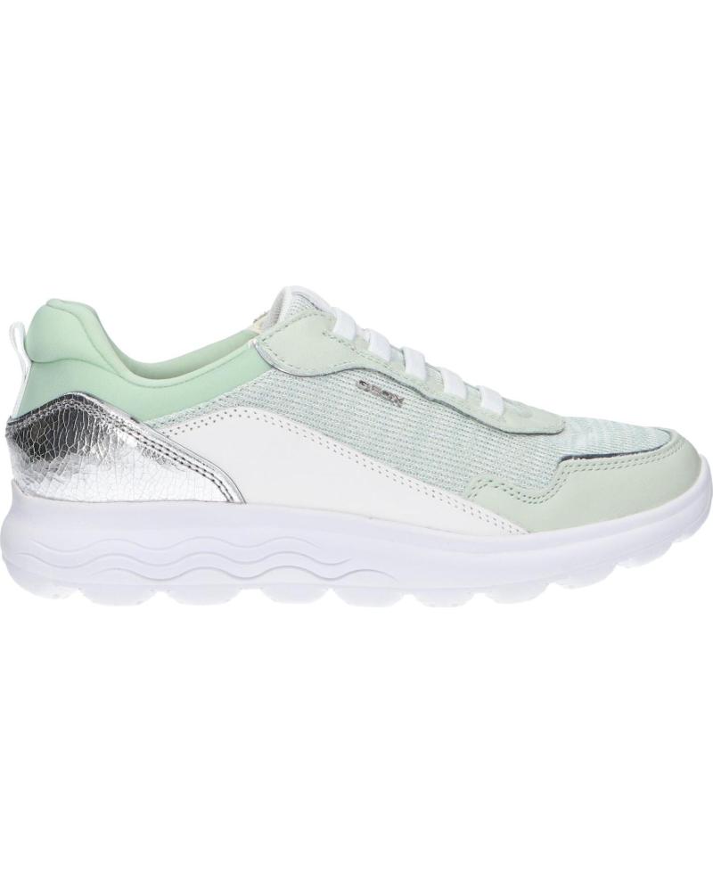 Zapatillas deporte de Mujer y Niña GEOX D25NUD 07T85 D SPHERICA C3Z1Z MINT-WHITE