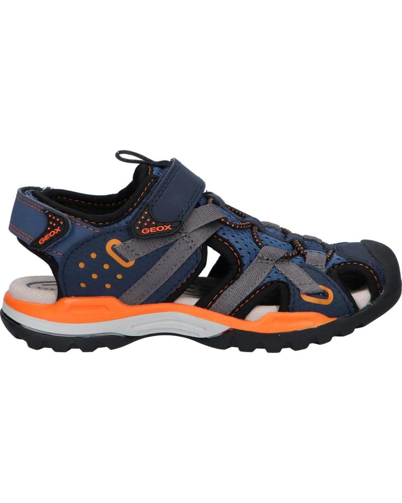 Sandálias de Menino GEOX J920RB 0CE14 J BOREALIS C4K2T DK AVIO-ORANGE