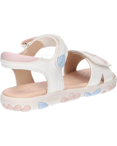 Sandalias de Niña GEOX J358ZA 000BC J S HAITI C1Z8W WHITE-LT ROSE