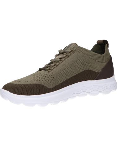 Scarpe sport per Uomo GEOX U15BYA 0001M U SPHERICA CB3A3 MUSK-MILITARY