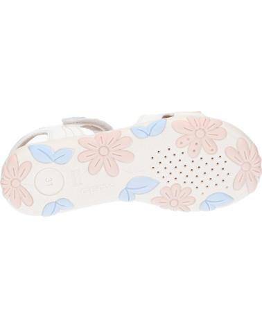 Sandalias de Niña GEOX J358ZA 000BC J S HAITI C1Z8W WHITE-LT ROSE